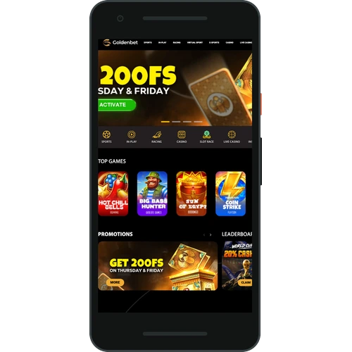 GoldenBet app
